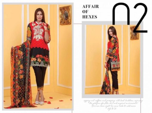 Ayesha Zohaib Embroidered Unstitched 3pcs Linen Vol 1 02.02