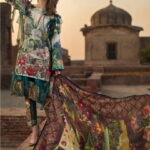Asifa & Nabeel Luxury Lawn Collection 2018 10