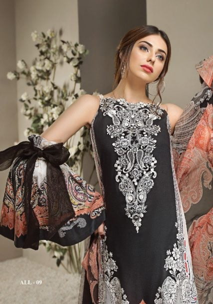 Anaya Luxury Lawn Collection 2018 09