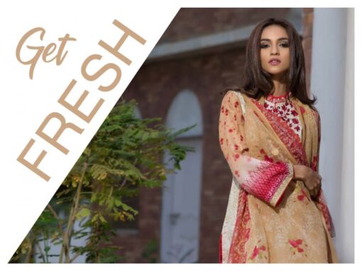 Sahil Designer Embroidered Lawn Collection Vol 1 2018 13A