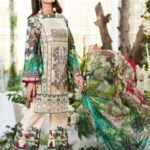 Asifa & Nabeel Luxury Lawn Collection Vol 2 2018 Between the Leaves 05A