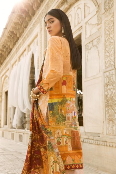 Qalamkar Luxury Festive Collection 2018 Negar 03