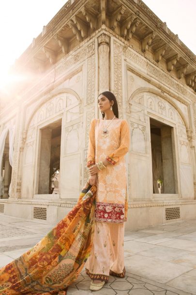 Qalamkar Luxury Festive Collection 2018 Negar 03