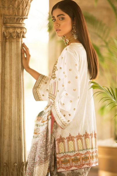 Qalamkar Luxury Festive Collection 2018 Amal 10
