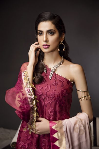 Noor by Sadia Asad Formal Eid Collection 2018 04-ROYAL RUBY