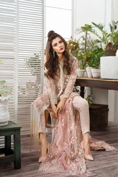 Asifa & Nabeel Luxury Chiffon Collection 2018 03