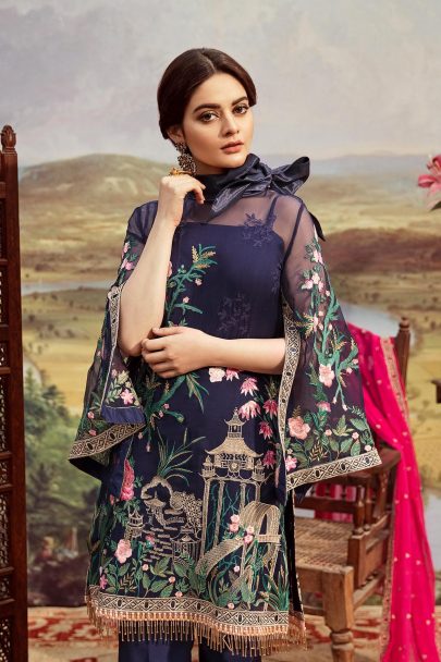 IMROZIA PREMIUM CHIFFON 2019 08-The Midnight Dusk