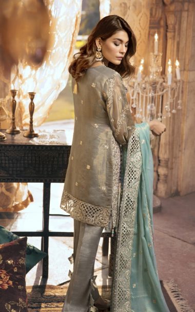 MARYUM N MARIA SHAMROCK CHIFFON COLLECTION 2019 KULAY (MMS-504)