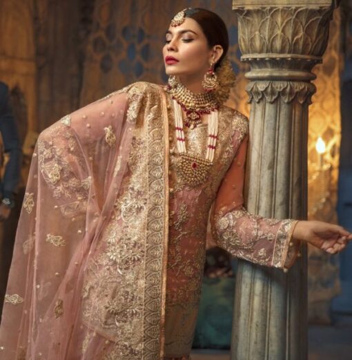 MARYUM N MARIA SHAMROCK CHIFFON COLLECTION 2019 BUAH (MMS-510)