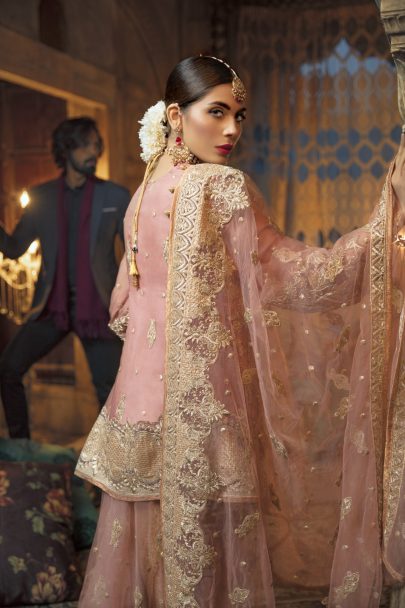 MARYUM N MARIA SHAMROCK CHIFFON COLLECTION 2019 BUAH (MMS-510)