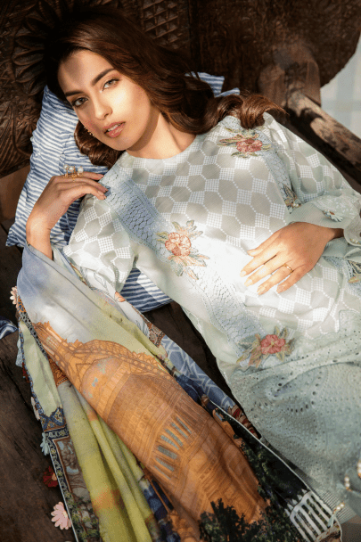 QALAMKAR DAUR-E-HAYAT LUXURY LAWN COLLECTION 2019 ZOHRE DH-06