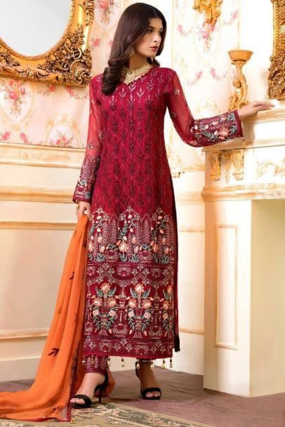 maryum_n_maria_shamrock_luxury_chiffon_collection_2019_eternal_rose_MMS_703_2