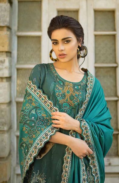 Tena Durrani Winter Shawl Collection by ALZOHAIB - TD 05-3