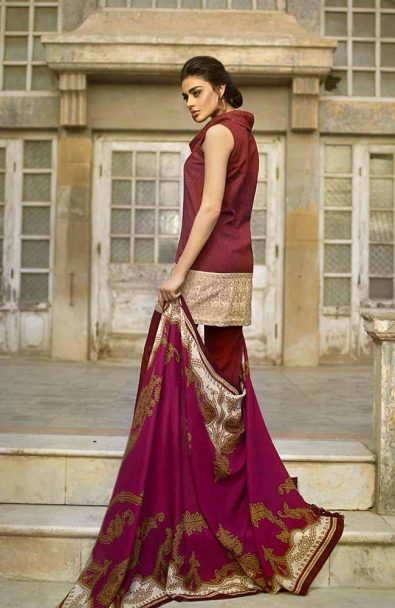 Tena Durrani Winter Shawl Collection by ALZOHAIB - TD 08B-2