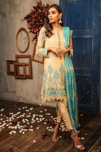 LSM Daastan Embroidered Formal Collection 2019 DE-9902