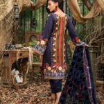 Maira Ahsan Embroidered Linen Palachi Collection 04c