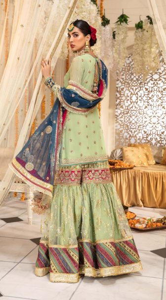 Anaya By Kiran Chaudhry Embroidered Chiffon AKMC19 03 AMALIA - Wedding Collection