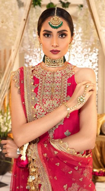 Anaya By Kiran Chaudhry Embroidered Chiffon AKMC19 05 TAMARA - Wedding Collection