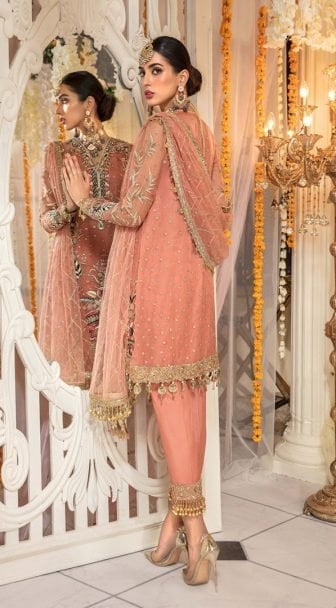 Anaya By Kiran Chaudhry Embroidered Organza AKMC19 06 ZAVAREH - Wedding Collection