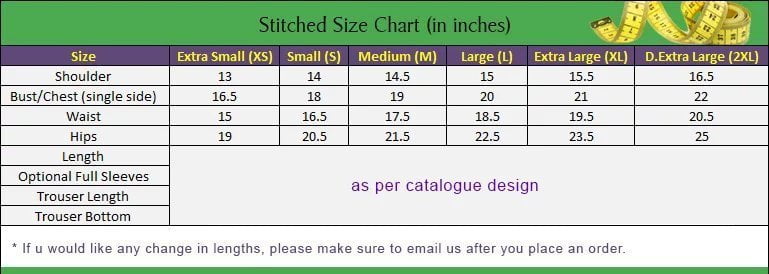 Women's Sizes Women's Cloth size chart