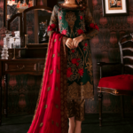 Imrozia Embroidered Chiffon Unstitched 3pcs Suit 2020 Collection IMPC20 106 Magnifique Jade