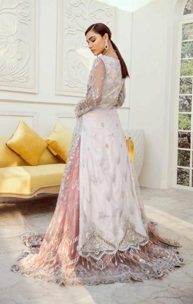 Maryum N Maria Unstitched Net Bridal 2020 Collection MNMB20 D-04 ROSE BUD