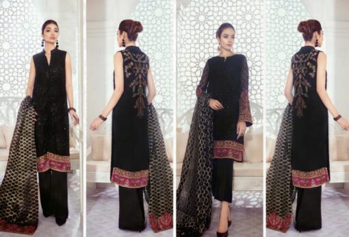 Iznik Embroidered Chiffon Imperial Dreams Unstitched 3 Piece Suit ID-01 2020 Luxury Collection