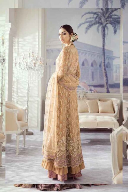 Iznik Embroidered Chiffon Imperial Dreams Unstitched 3 Piece Suit ID-02 2020 Luxury Collection