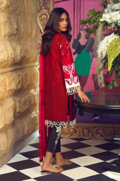Sana Safinaz Muzlin Summer Collection Unstitched 2 Piece Suit SSM20 24A Lawn Collection