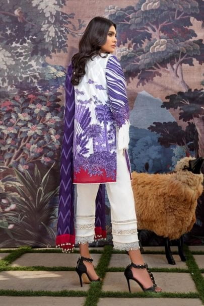 Sana Safinaz Muzlin Summer Collection Unstitched 2 Piece Suit SSM20 25B Lawn Collection