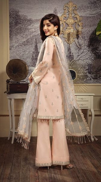 Anaya Luxury Embroidered Lawn Unstitched 3 Piece Suit AL20-10 Lawn Collection