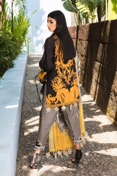 Sana Safinaz Luxury Lawn Unstitched 3 Piece Suit SSLL20-007B Lawn Collection