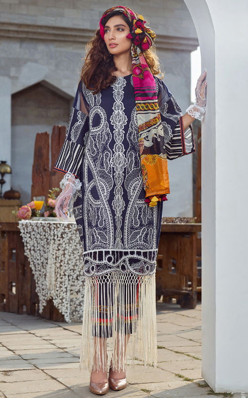 Asifa Nabeel - 3 piece Unstitched main image 0