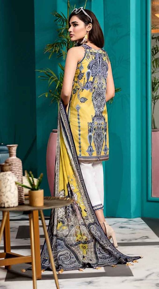 Viva by Anaya Embroidered Lawn Unstitched 3 Piece Suit AVL20-06-A - Summer Collection