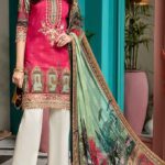 Viva by Anaya Embroidered Lawn Unstitched 3 Piece Suit AVL20-07-B - Summer Collection