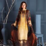 Charizma Embroidered Linen Unstitched 3 Piece Suit CCWL20 02 - Winter Collection