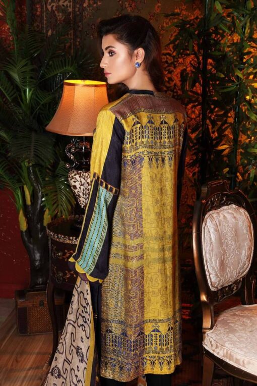 Charizma Embroidered Linen Unstitched 3 Piece Suit CCWL20 08 - Winter Collection