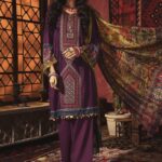 Mprints by Maria B Unstitched 3 Piece Khaddar Suit MBMP20 02B - Winter Collection