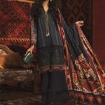 Mprints by Maria B Unstitched 3 Piece Cambric Suit MBMP20 11B - Winter Collection