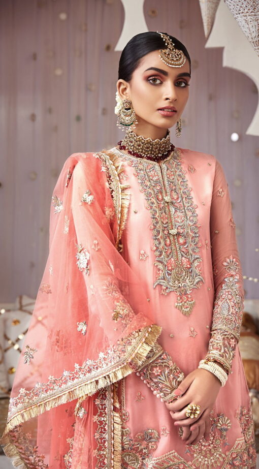 Nargis by Anaya Embroidered Chiffon Unstitched 3 Piece Suit AKCNC20 04 Aryana - Wedding Collection