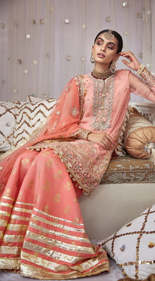 Nargis by Anaya Embroidered Chiffon Unstitched 3 Piece Suit AKCNC20 04 Aryana - Wedding Collection