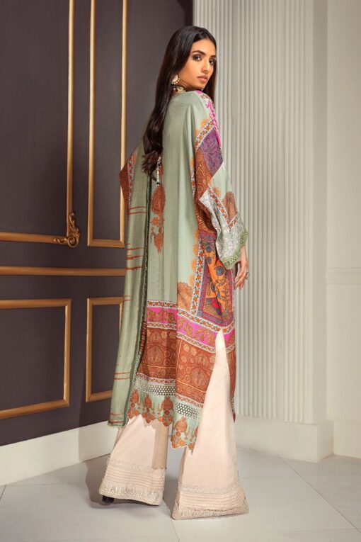 Muzlin by Sana Safinaz Linen Unstitched 3 Piece Suit MWSS20 03A - Winter Collection