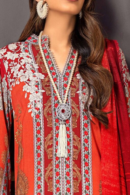 Muzlin by Sana Safinaz Linen Unstitched 3 Piece Suit MWSS20 03B - Winter Collection