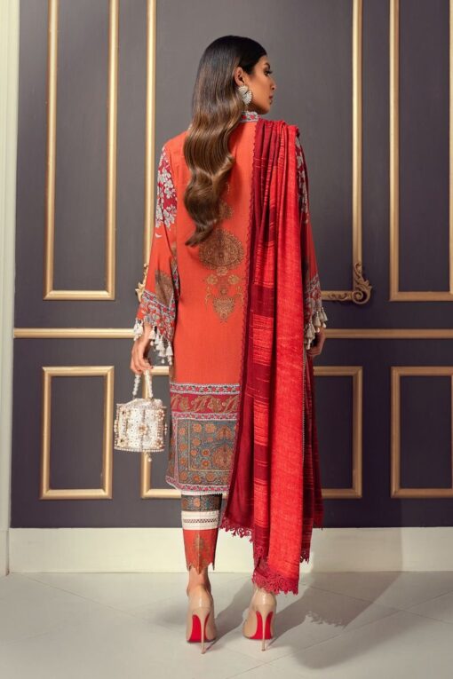 Muzlin by Sana Safinaz Linen Unstitched 3 Piece Suit MWSS20 03B - Winter Collection