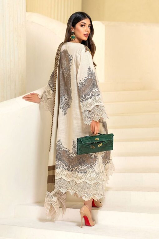 Muzlin by Sana Safinaz Wool Unstitched 3 Piece Suit MWSS20 04B -  Winter Collection