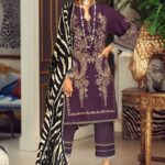 Muzlin by Sana Safinaz Wool Unstitched 3 Piece Suit MWSS20 14B - Winter Collection