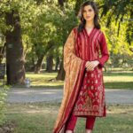 Sobia Nazir Embroidered Cottel Linen Unstitched 3 Piece Suit 2020 01B - Winter Collection