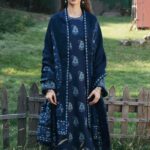 Zara Shahjahan Embroidered Cotton Satin Unstitched 3 Piece Suit 2020 03 Tazkia- Winter Collection