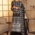 Noor-e-Rang By Zarif Embroidered Chiffon Unstitched 3 Piece Suit 11 Riwaj - Luxury Collection