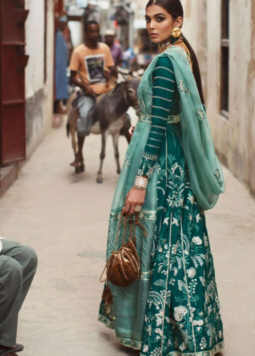 Elan Luxury Lawn Unstitched 3 Piece Suit ELL20 10 A AMANA - Lawn Collection